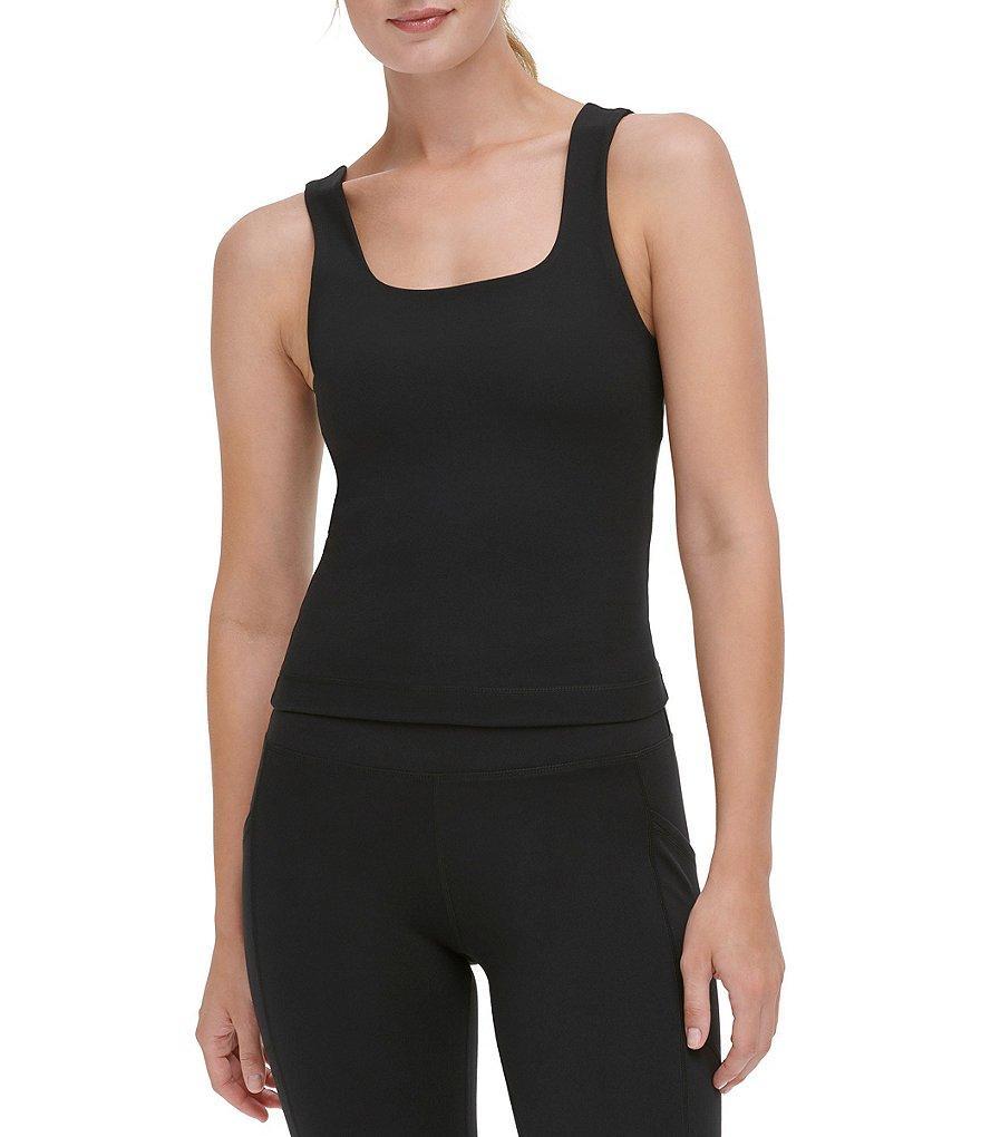 DKNY Sport Balance Compression Tank with Built in Bra Product Image