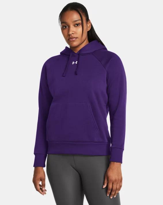 Womens UA Rival Fleece Hoodie Product Image