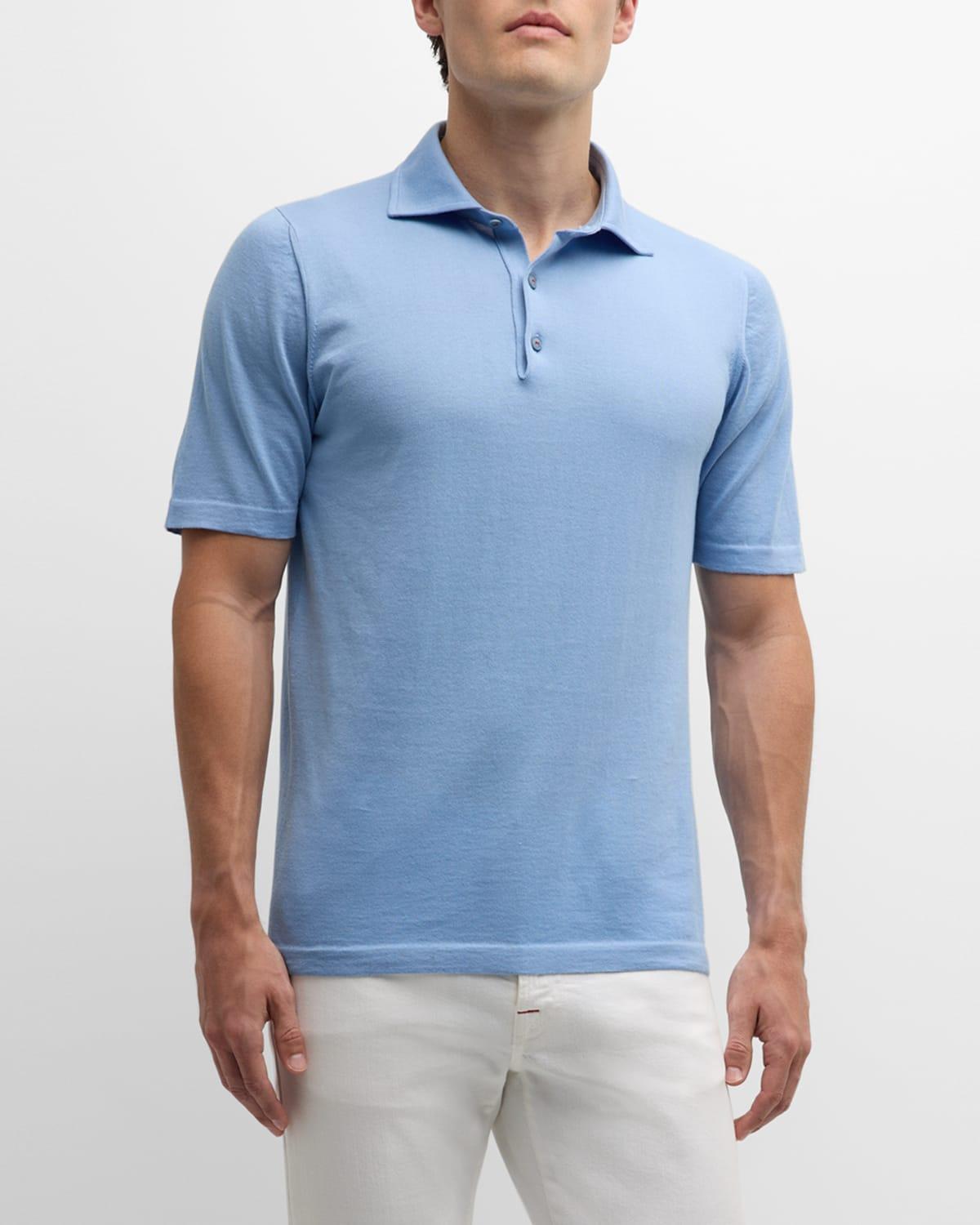 Men's Cotton Polo Shirt Product Image