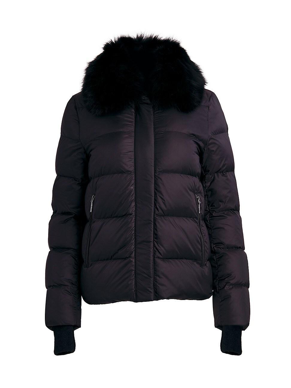 Womens Vera Down Shearling Jacket Product Image