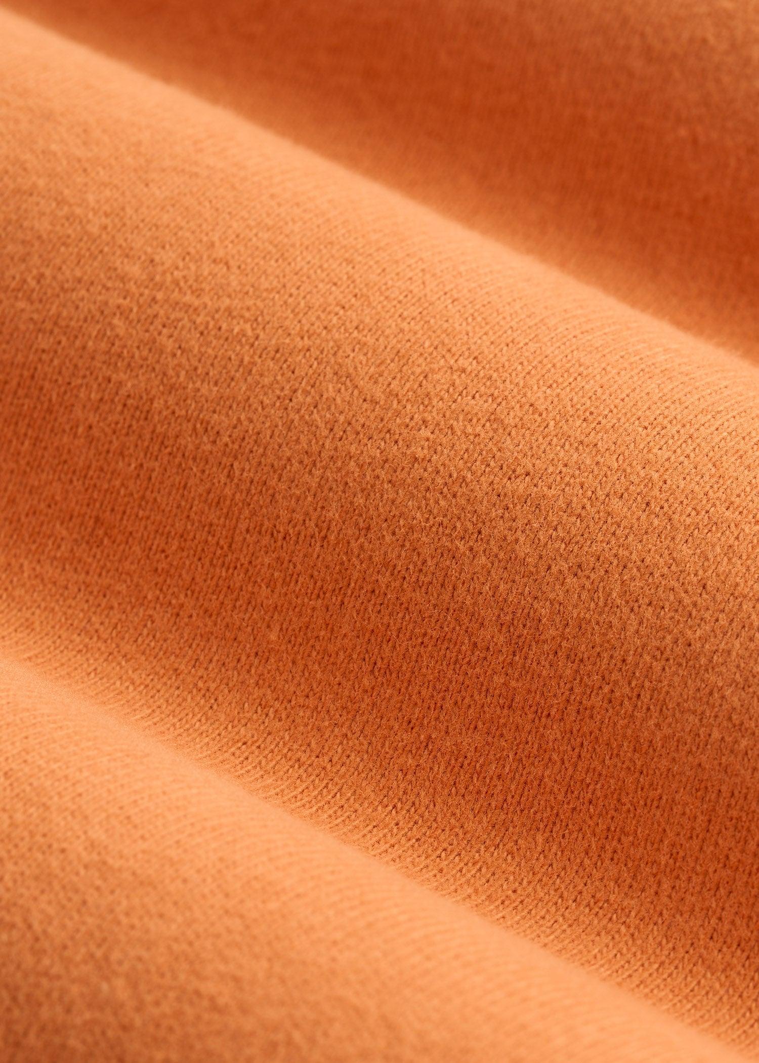 LJ&S Long Sleeve Workwear Pocket Tall Men's Tee in Marmalade Product Image