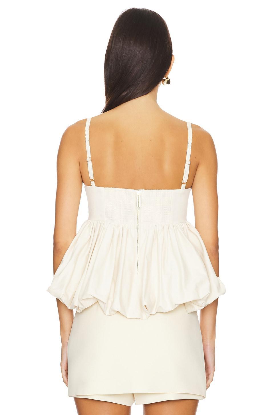 Mimi Peplum Top Clea Product Image