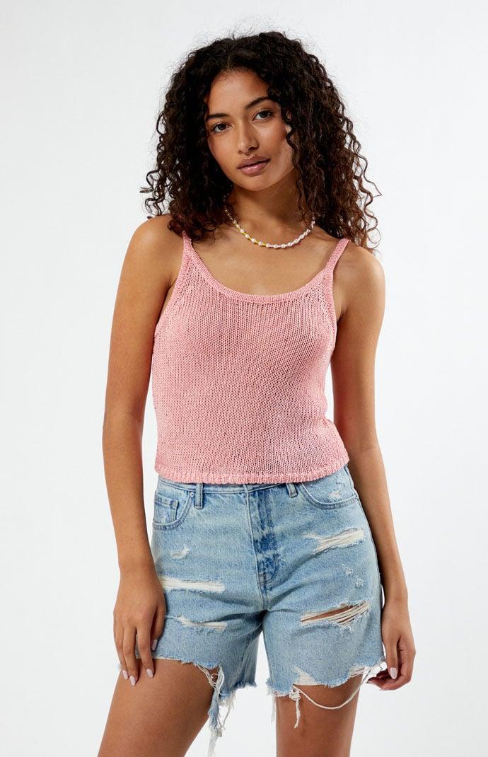 Women's Rosemary Sequin Sweater Tank Top Product Image