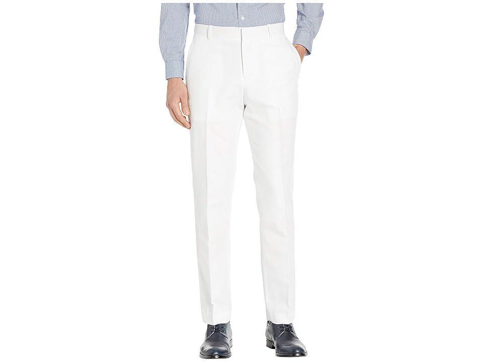 Perry Ellis Portfolio Modern Fit Linen Dress Pants (Bright ) Men's Dress Pants Product Image