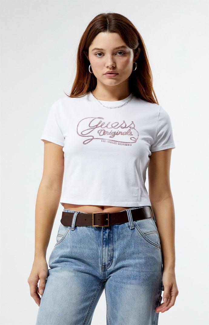 GUESS Originals Women's Lasso Baby T-Shirt Product Image