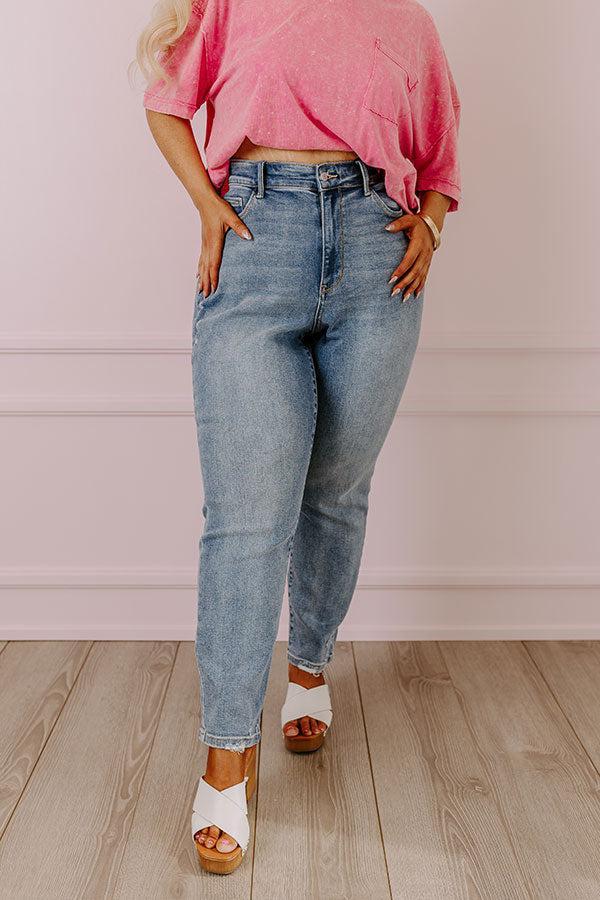 Judy Blue Sophie High Waist Relaxed Skinny Jean Curves Product Image