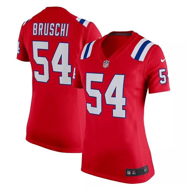 Womens Nike Tedy Bruschi New England Patriots Retired Game Jersey Product Image