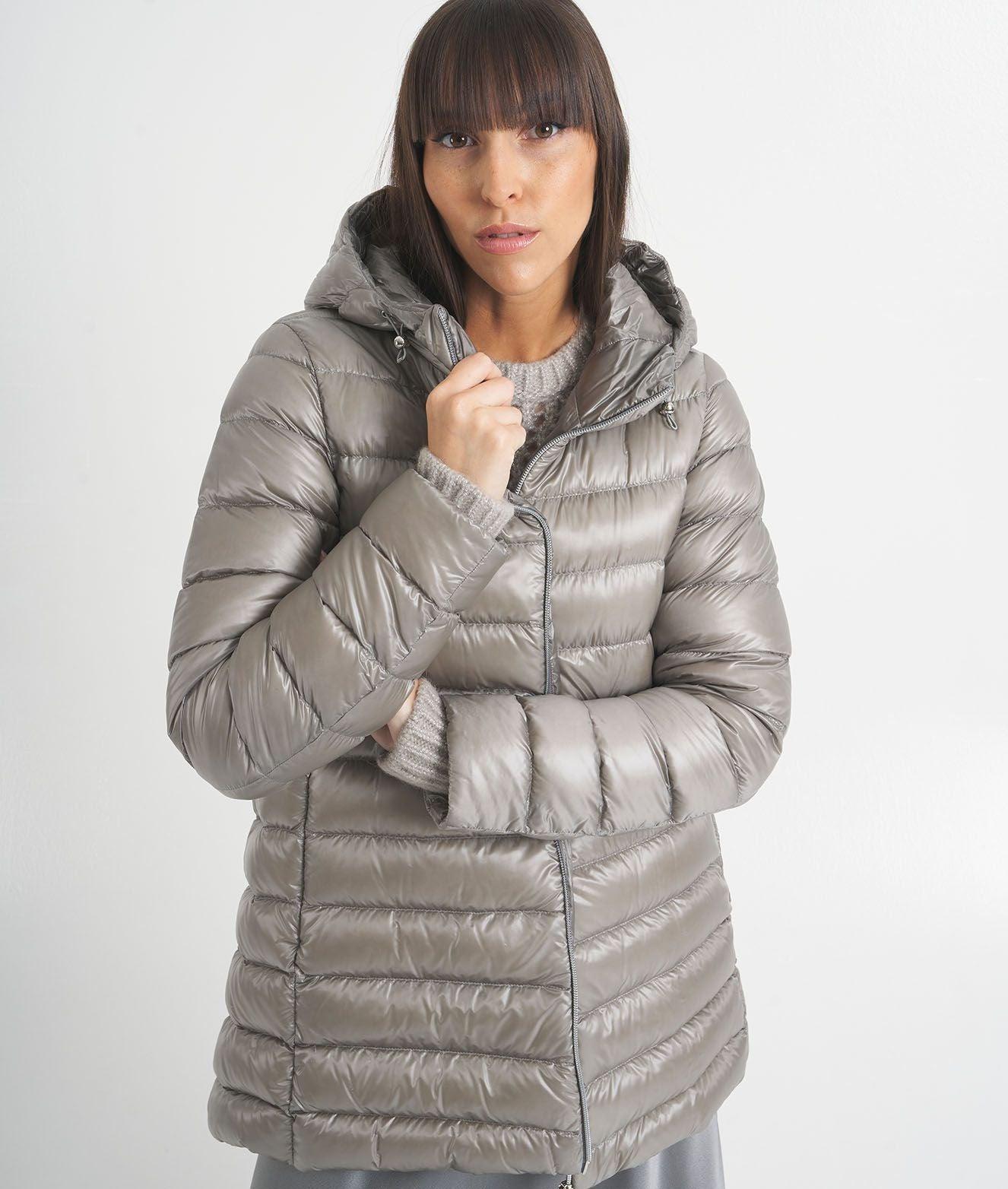 Cappotto trapuntato in piuma Female Product Image