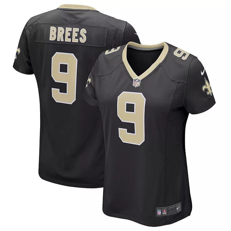 Womens Nike Drew Brees New Orleans Saints Game Player Jersey Product Image