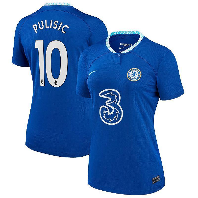 Womens Nike Christian Pulisic Blue Chelsea 2022/23 Home Replica Jersey Product Image