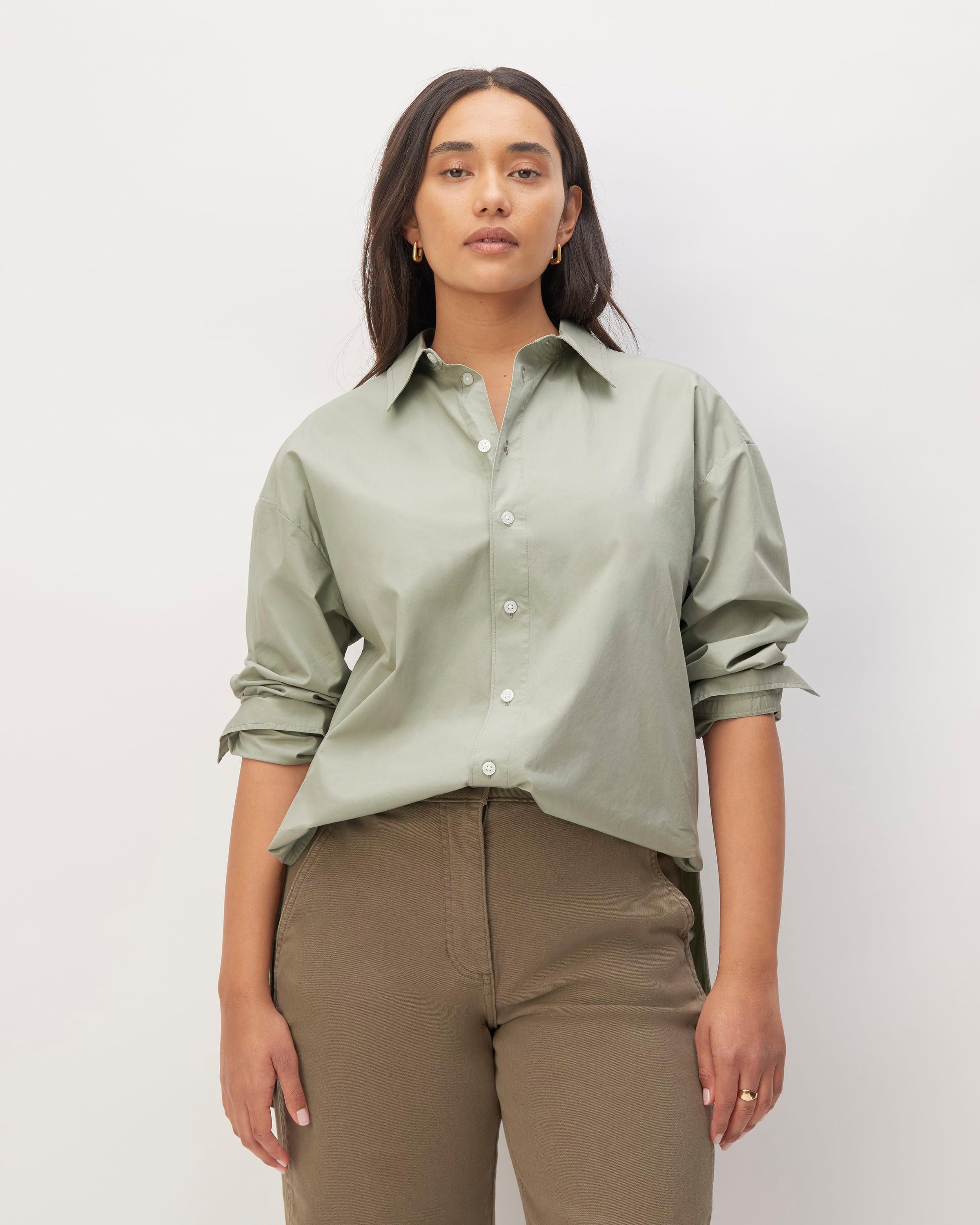 The Supima® Cotton Boyfriend Shirt Product Image