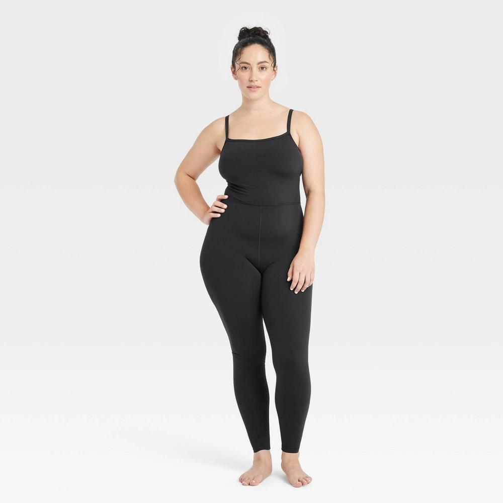 Womens Everyday Soft Active Bodysuit - All In Motion Black Product Image