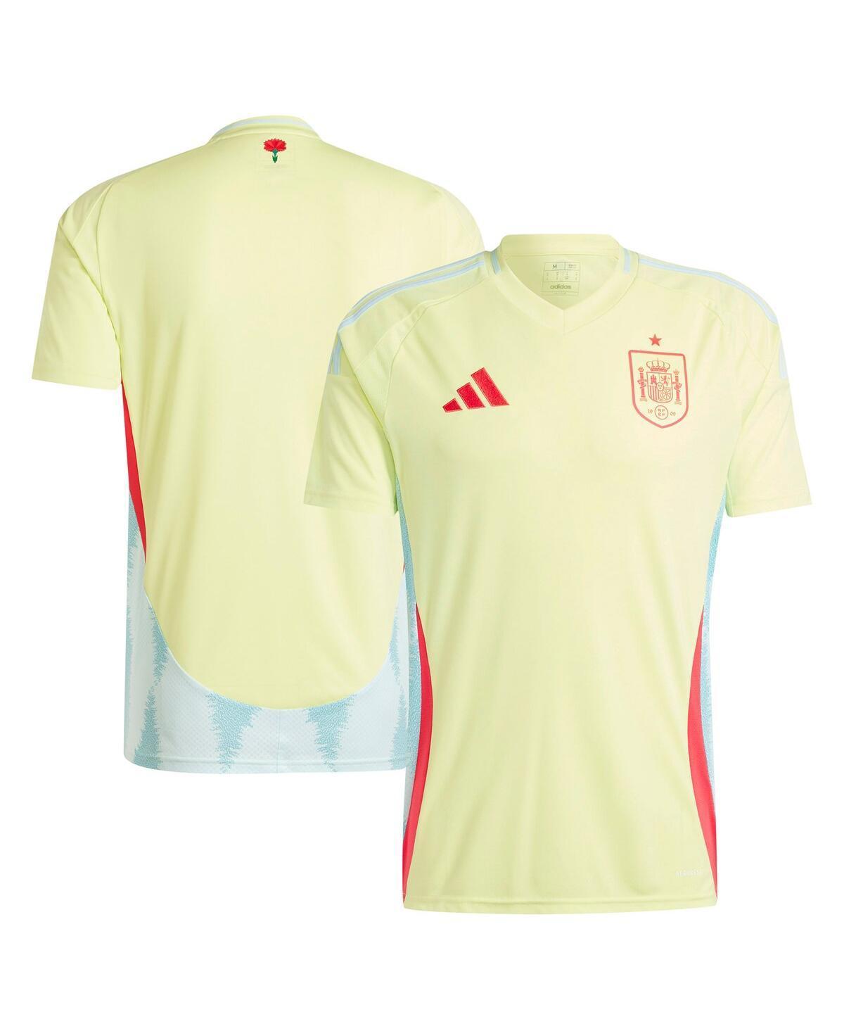 Adidas Mens Spain National Team 2024 Away Replica Jersey - Yellow Product Image