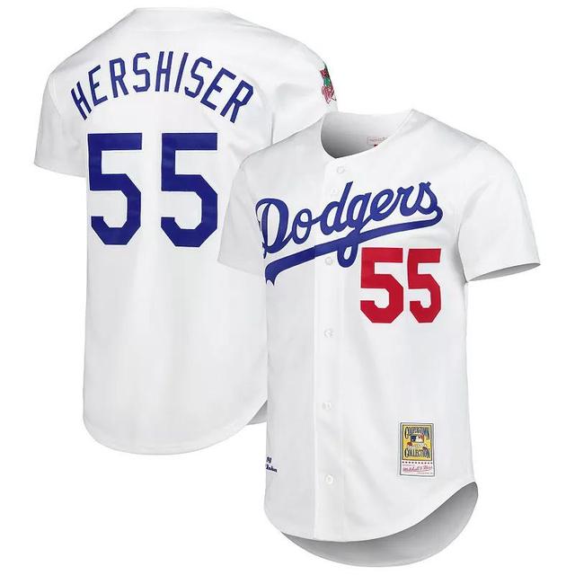 Mens Mitchell & Ness Orel Hershiser Los Angeles Dodgers Cooperstown Collection Authentic Jersey Product Image