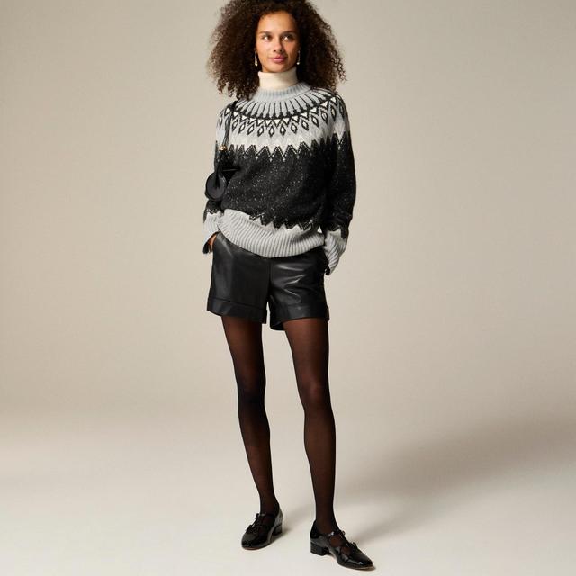 Spring Street cashmere relaxed Fair Isle sweater Product Image