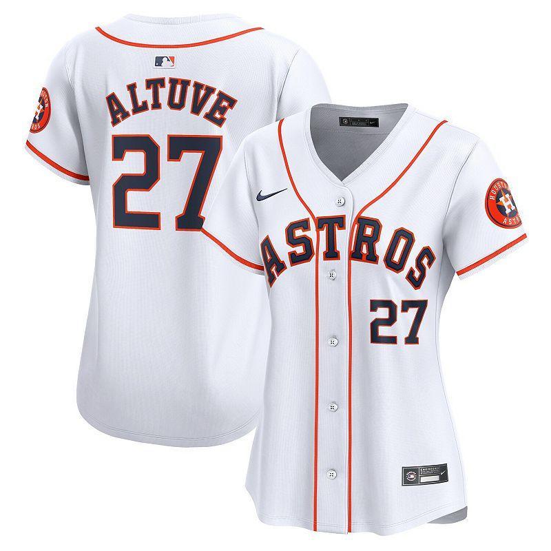 Womens Nike Jose Altuve White Houston Astros Home Limited Player Jersey - White Product Image