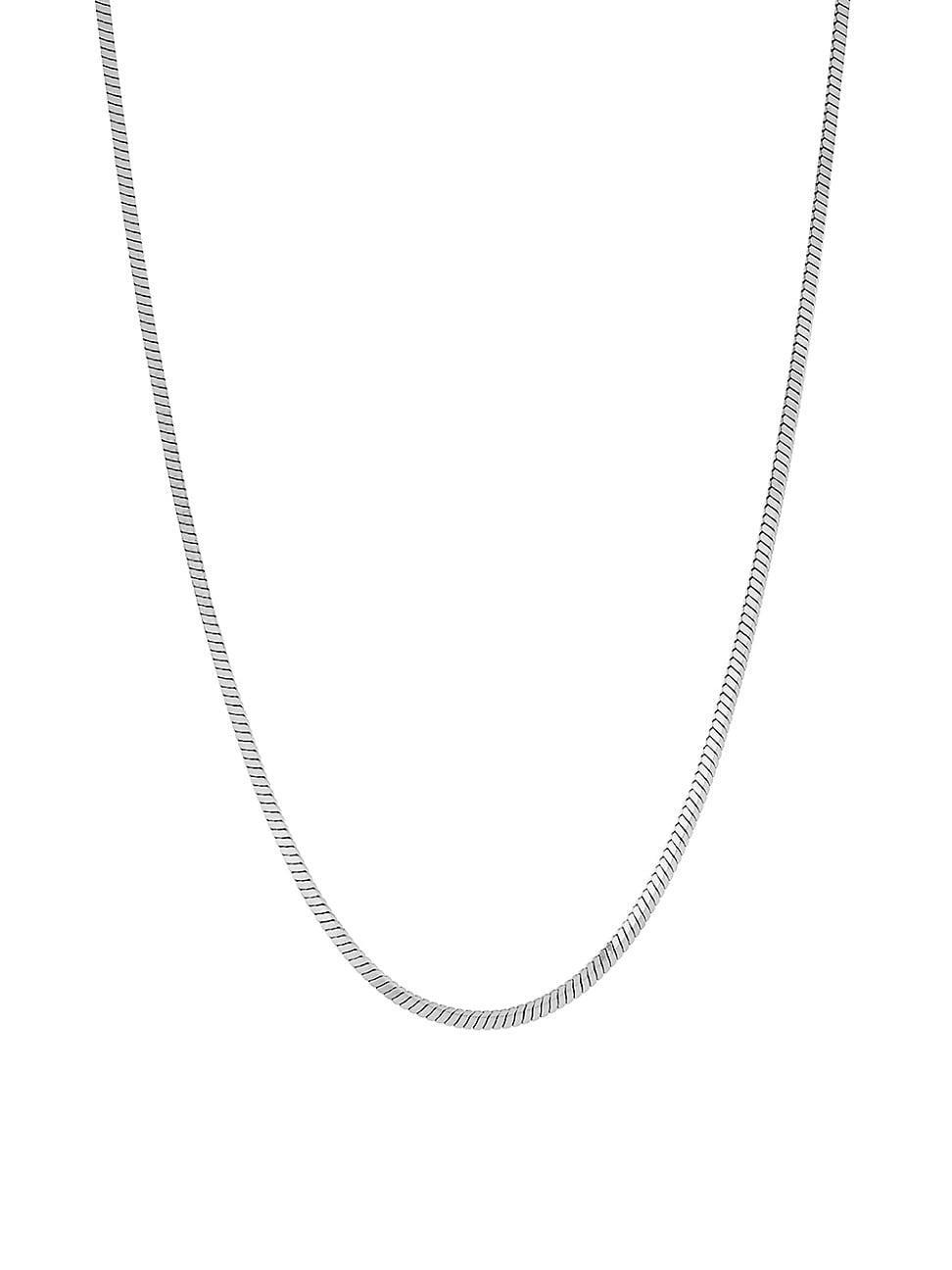 Womens Snake Chain Necklace Product Image