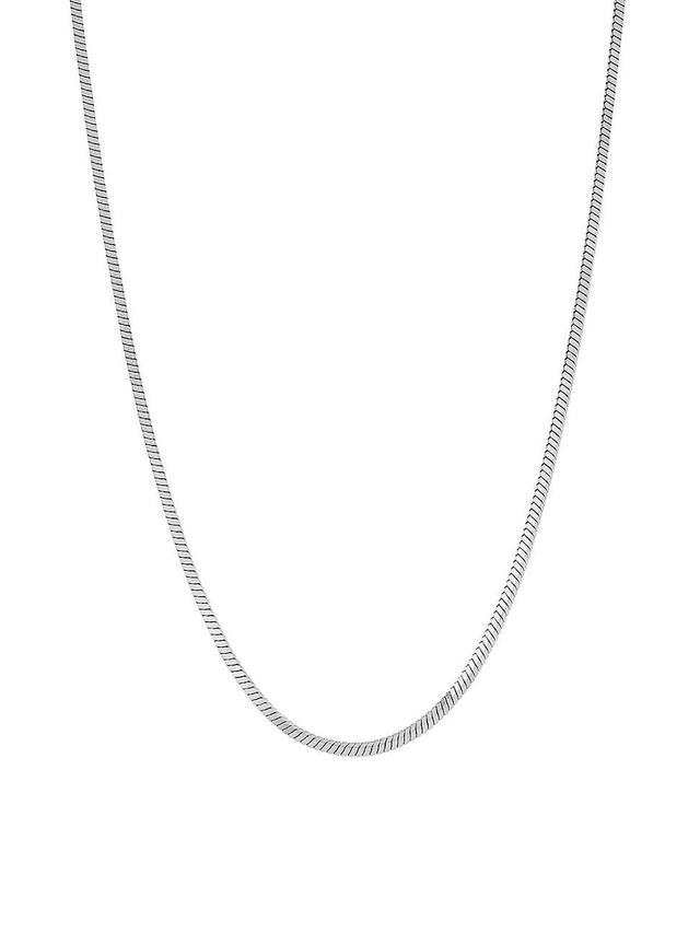 Womens Snake Chain Necklace Product Image