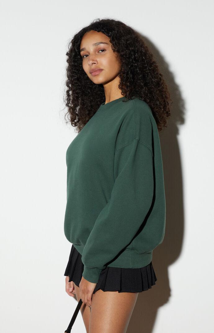 Women's Core Washed Crew Neck Sweatshirt Product Image