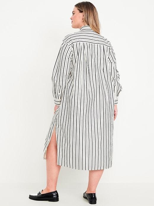 Loose Midi Shirt Dress Product Image