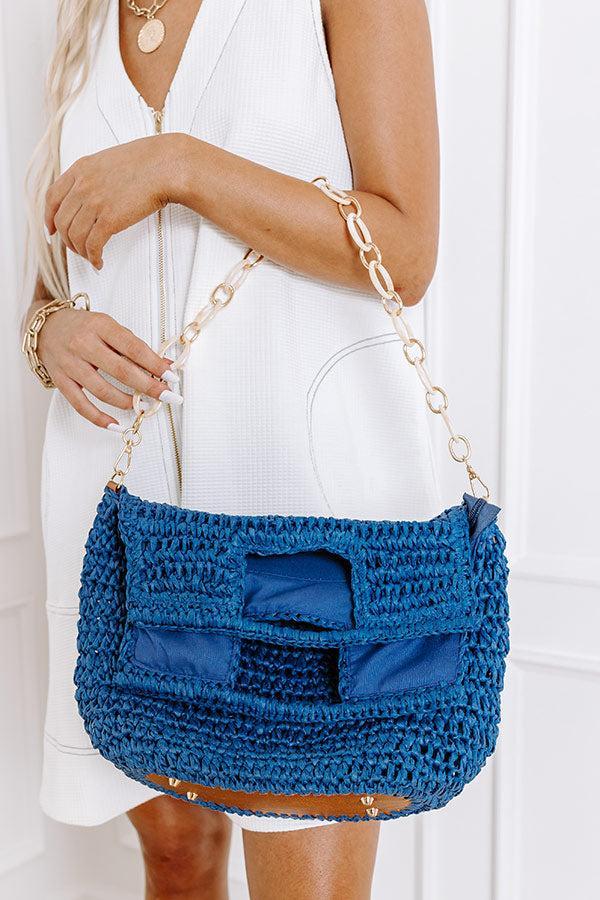 Sunny Day Stroll Woven Tote in Riverside Product Image