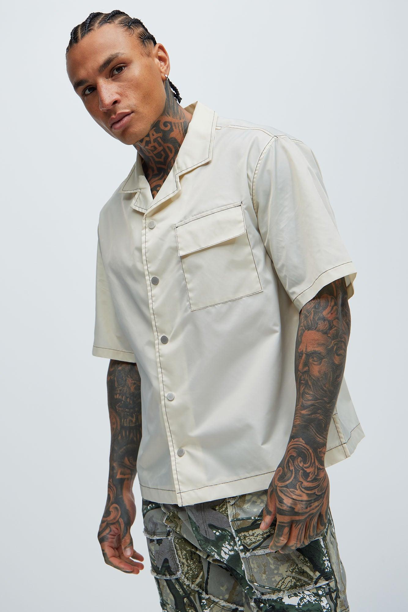 Deonte Shirt - Cream Product Image