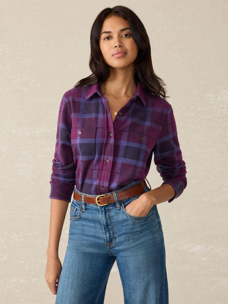 Legend™ Sweater Shirt - Snowberry Plaid product image