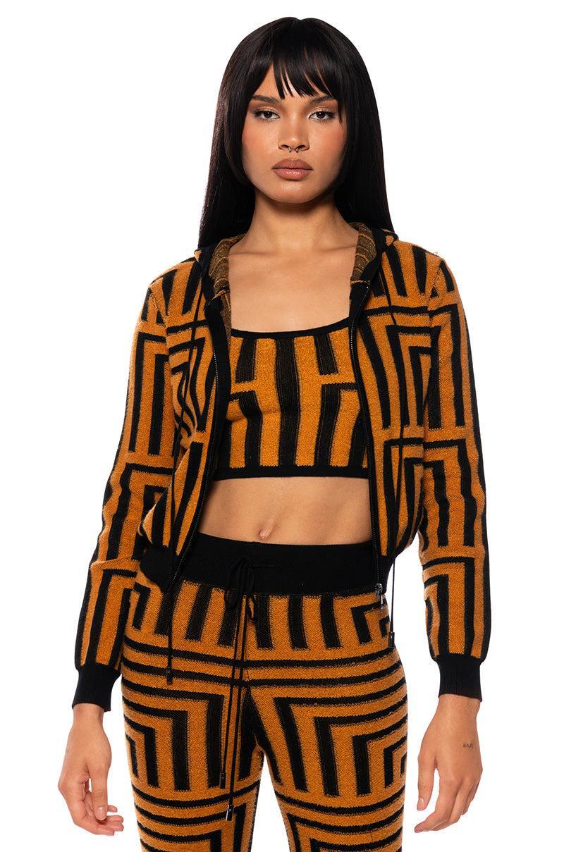 SAVANNAH MINI ORANGE CROP TOP Product Image