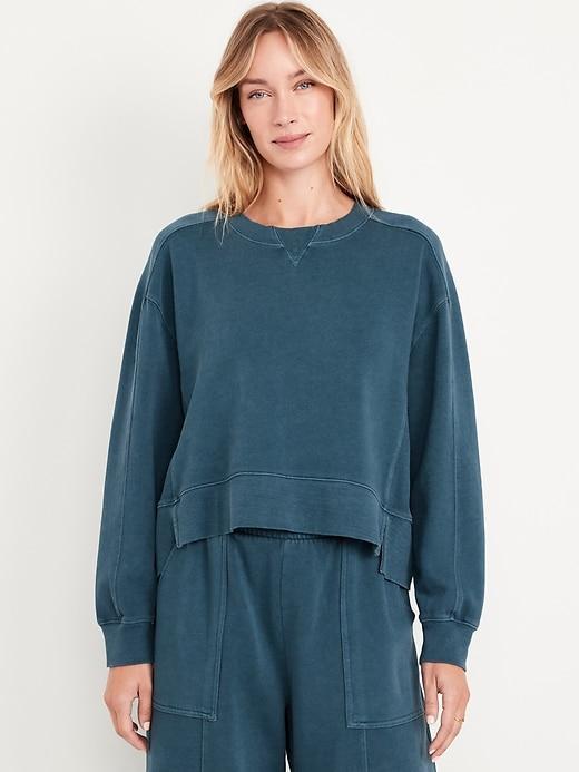 SoComfy Seamed Sweatshirt Product Image