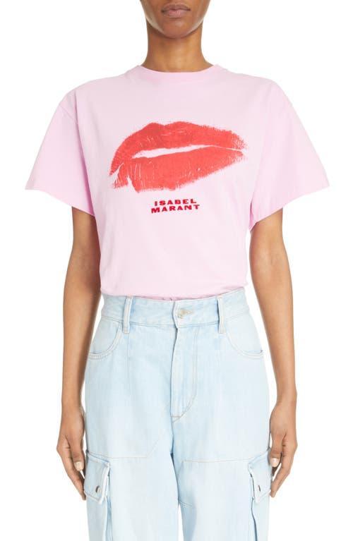 Isabel Marant Yates Kiss Graphic T-Shirt Product Image