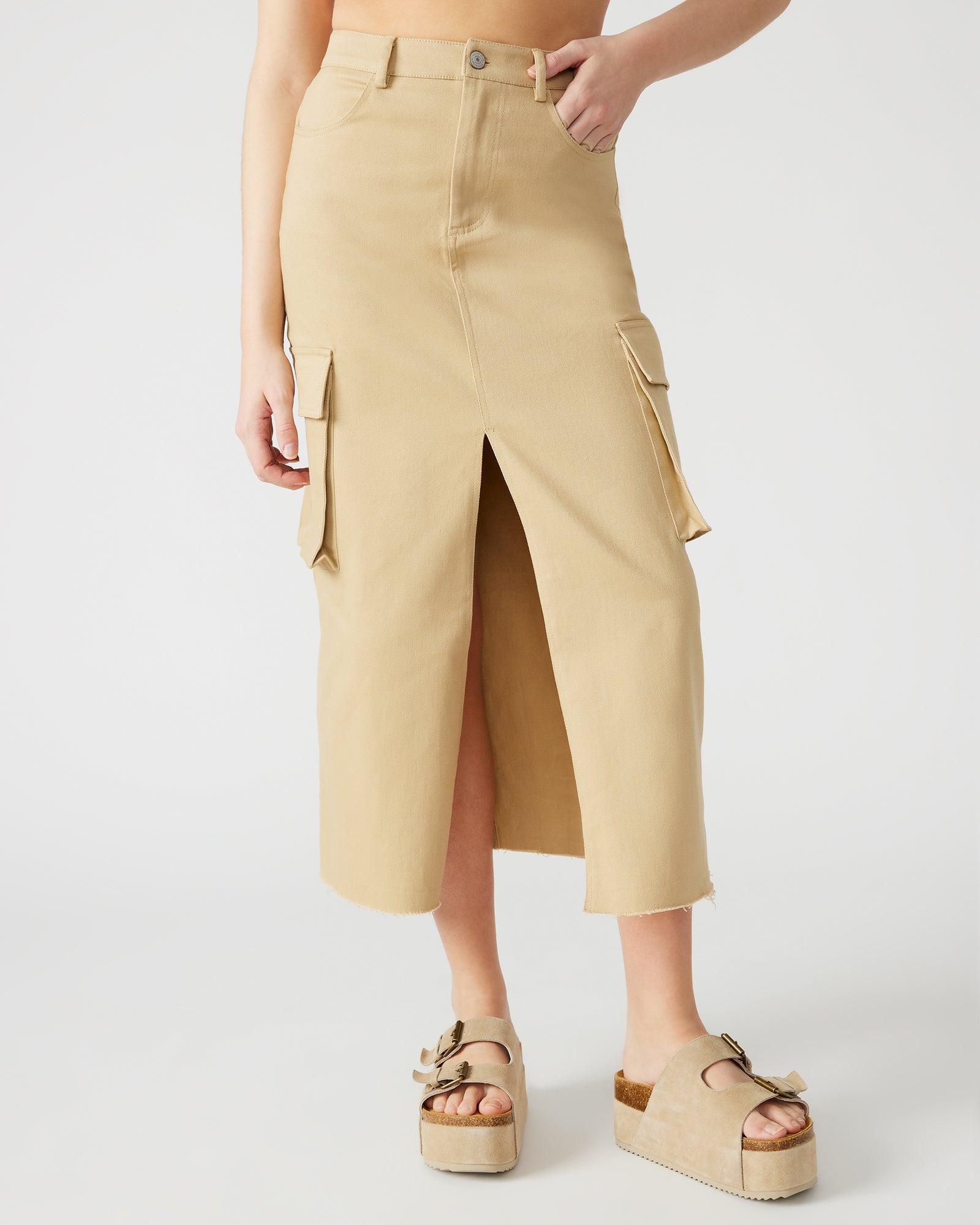 BENSON SKIRT TAUPE Female Product Image