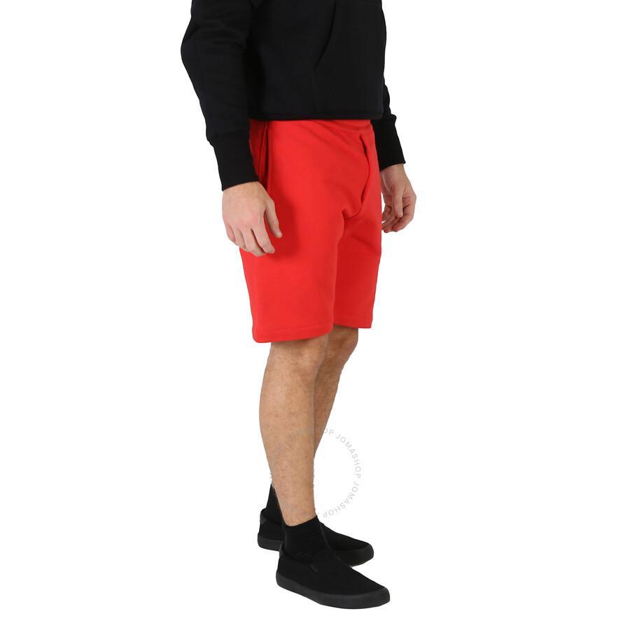 Men's Lust Red Side Logo-print Shorts Product Image