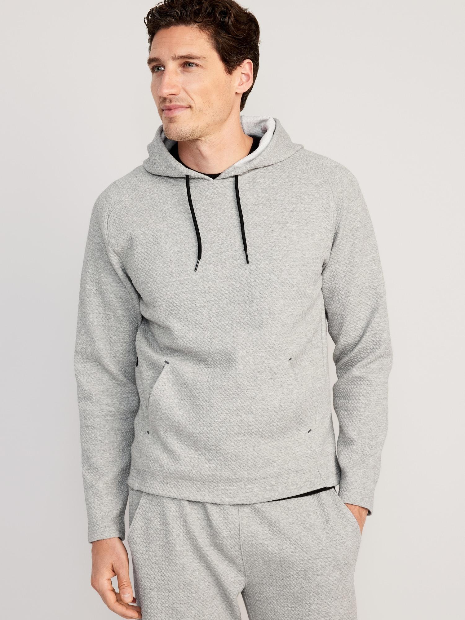 Dynamic Fleece Textured Pullover Hoodie for Men Product Image