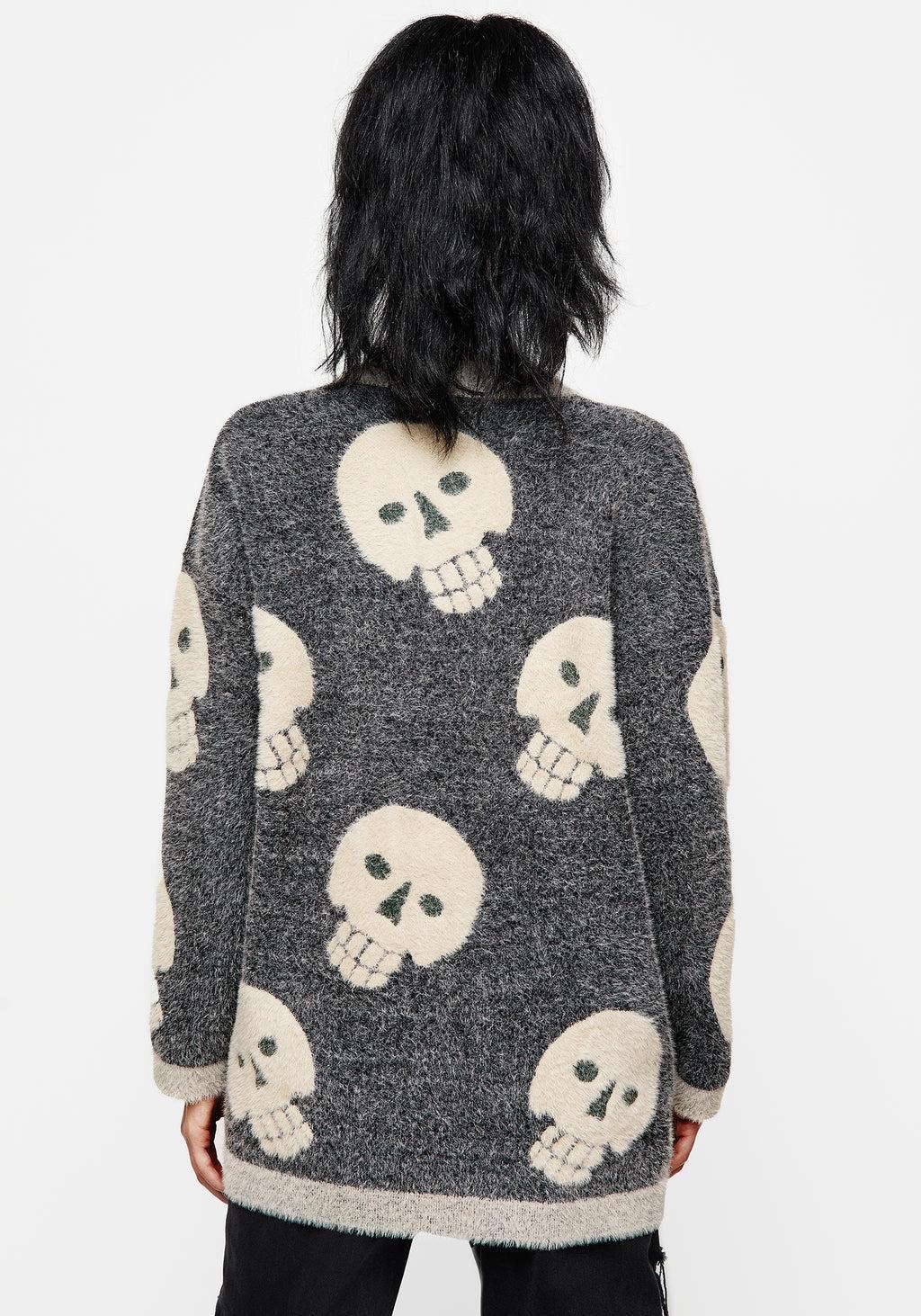 Crania Fluffy Knit Cardigan Product Image