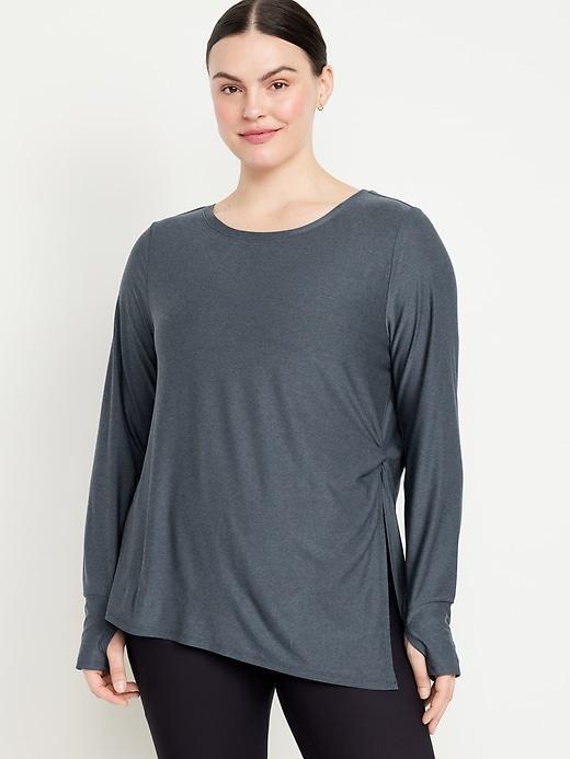 CloudMotion Side-Tie Tunic Product Image