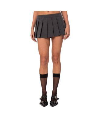 Edikted Womens Ariana Pleated Micro Skort Product Image