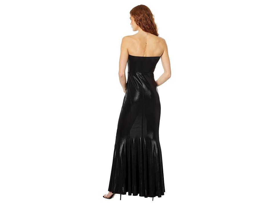 Norma Kamali Strapless Fishtail Gown 1) Women's Dress Product Image