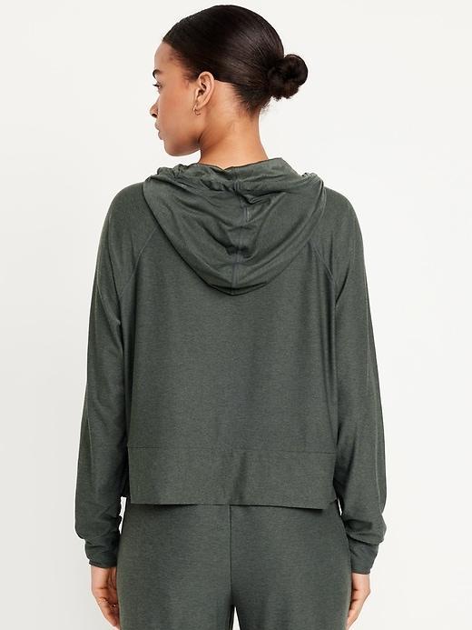 CloudMotion Crop Hoodie Product Image