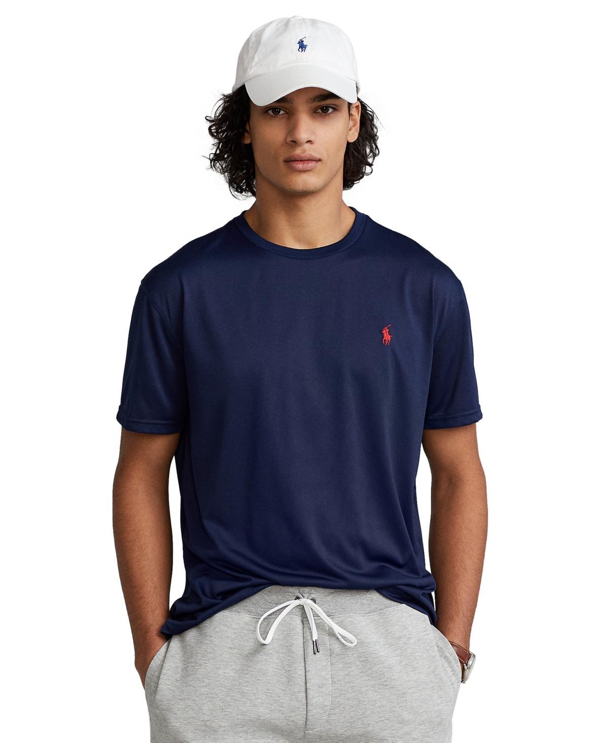 Polo Ralph Lauren Mens Classic-Fit Jersey Crewneck T-Shirt Product Image