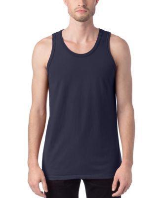 Mens Hanes ComfortWash Garment-Dyed Tank Purple Product Image