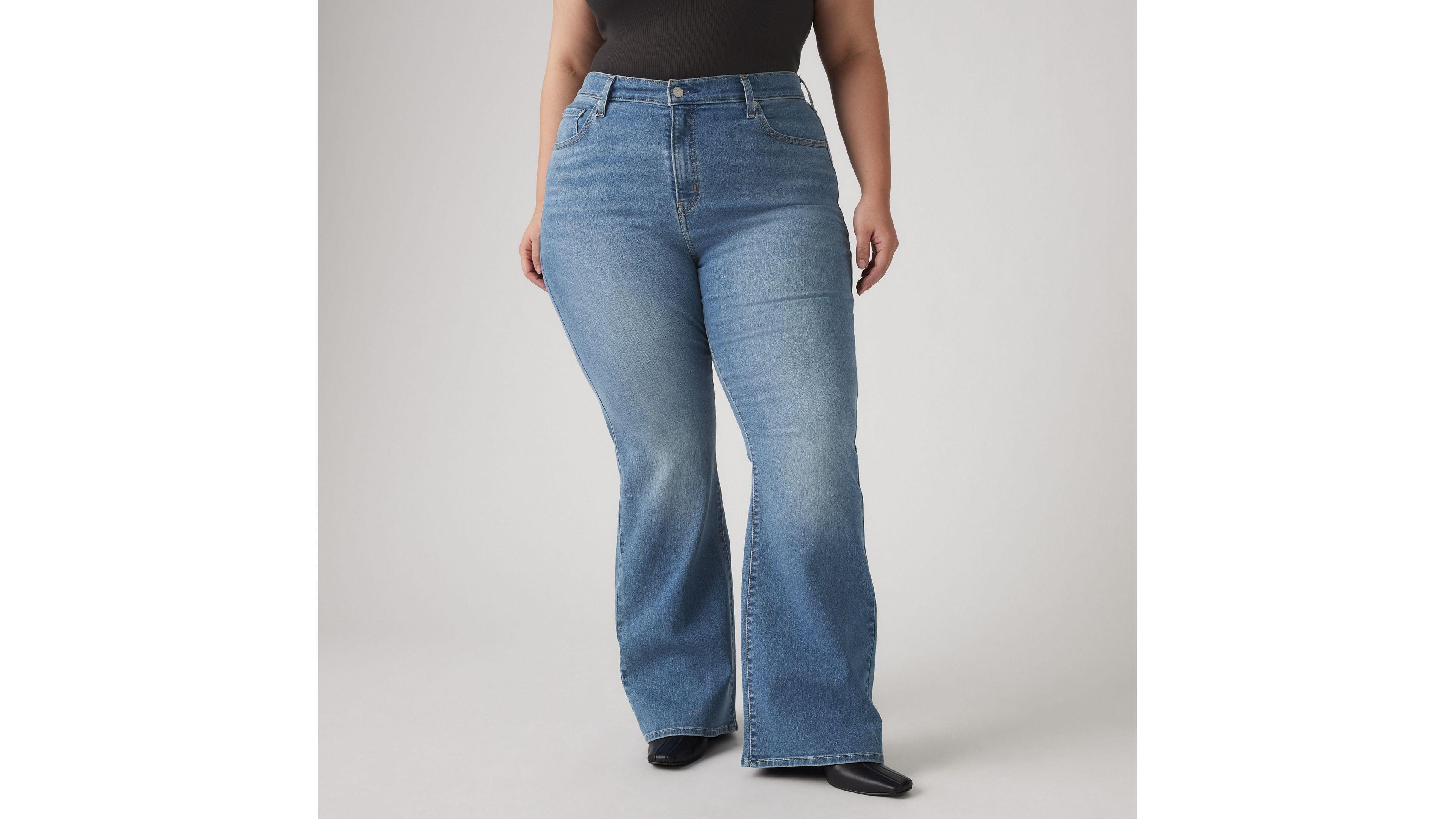 726 High Rise Flare Women's Jeans (Plus Size) Product Image