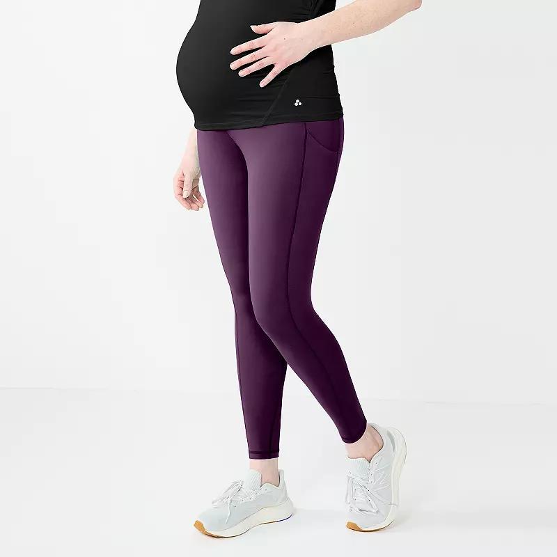 Maternity Tek Gear Ultrastretch 7/8 Leggings, Womens Product Image