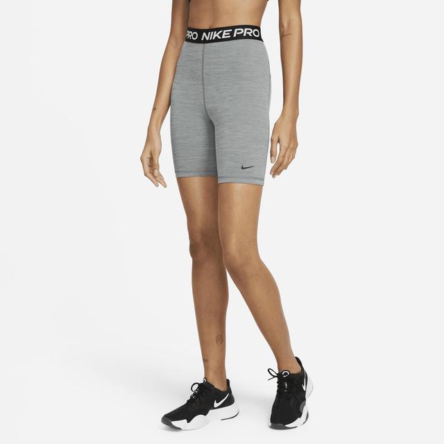 Nike Womens Nike 365 7 Hi-Rise Shorts - Womens Gray/Black Product Image