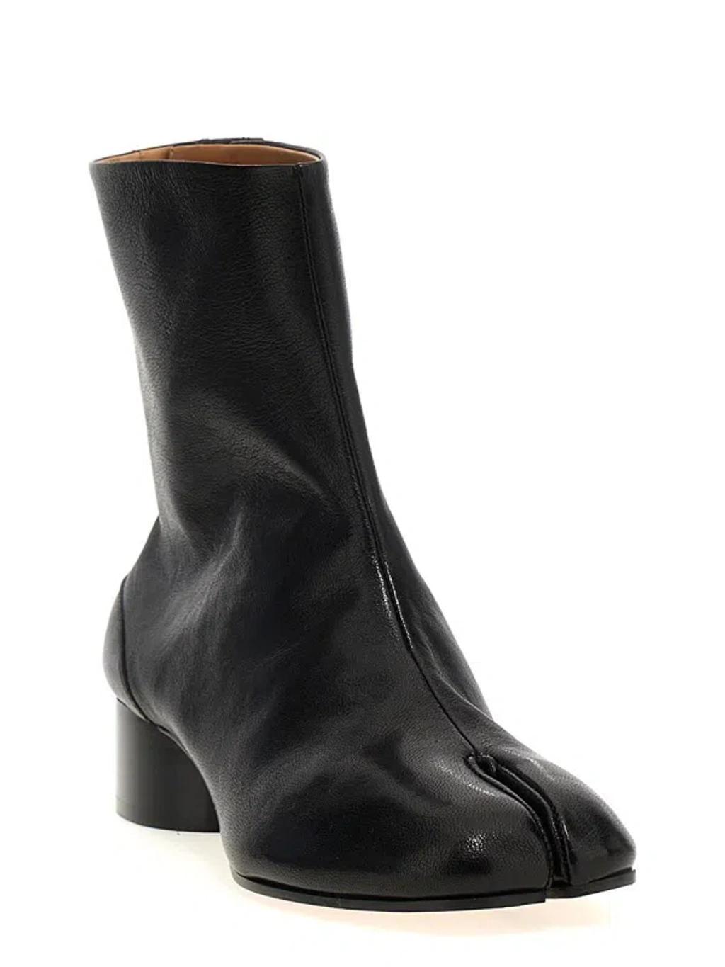 Tabi Ankle Boots In Black Product Image