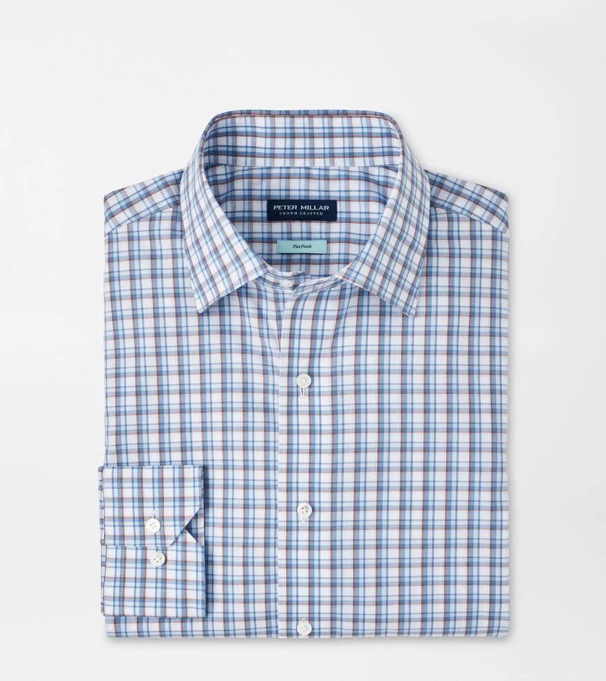 Mens Howgill Cotton Check Sport Shirt Product Image