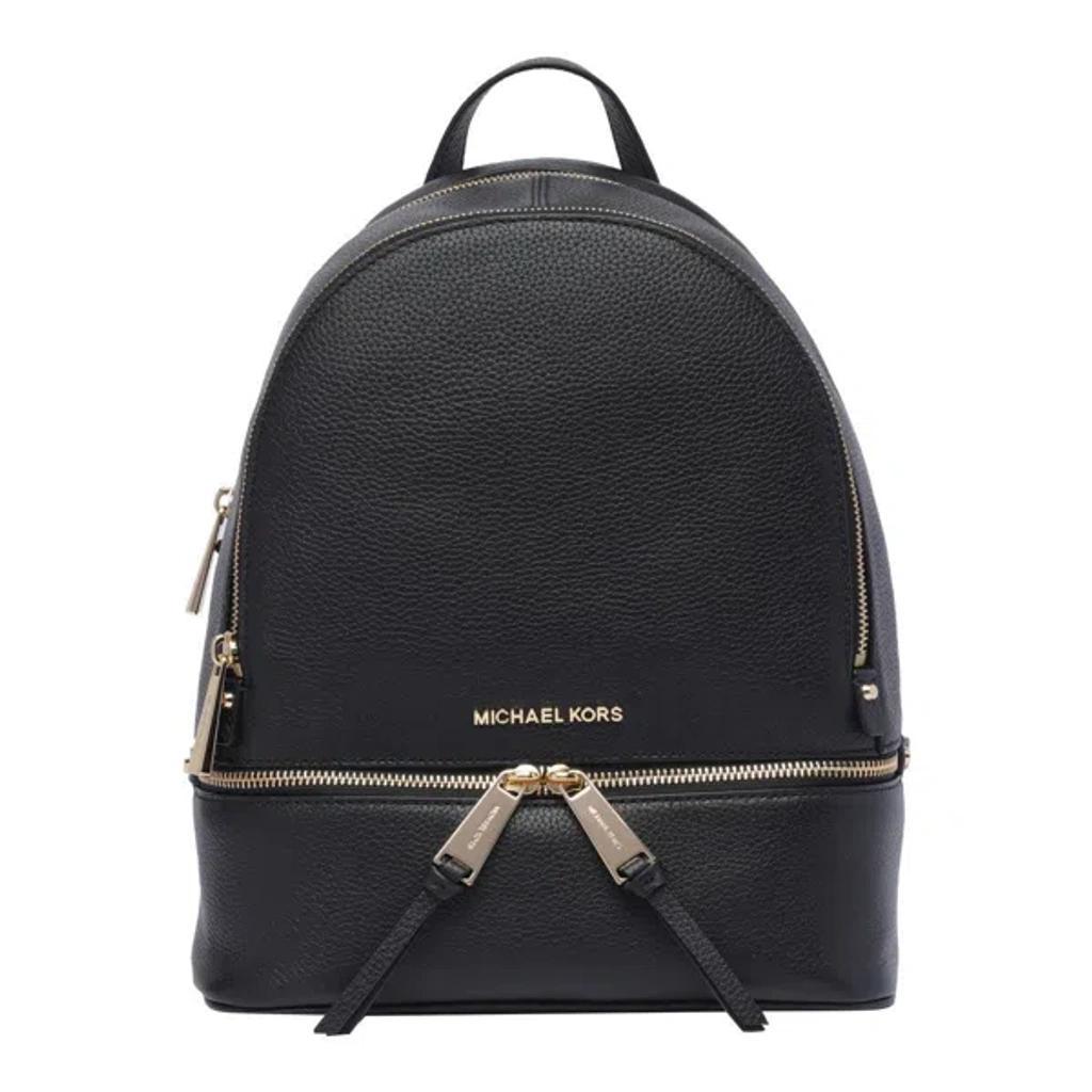 MICHAEL KORS Medium Rhea Backpack In Black Product Image