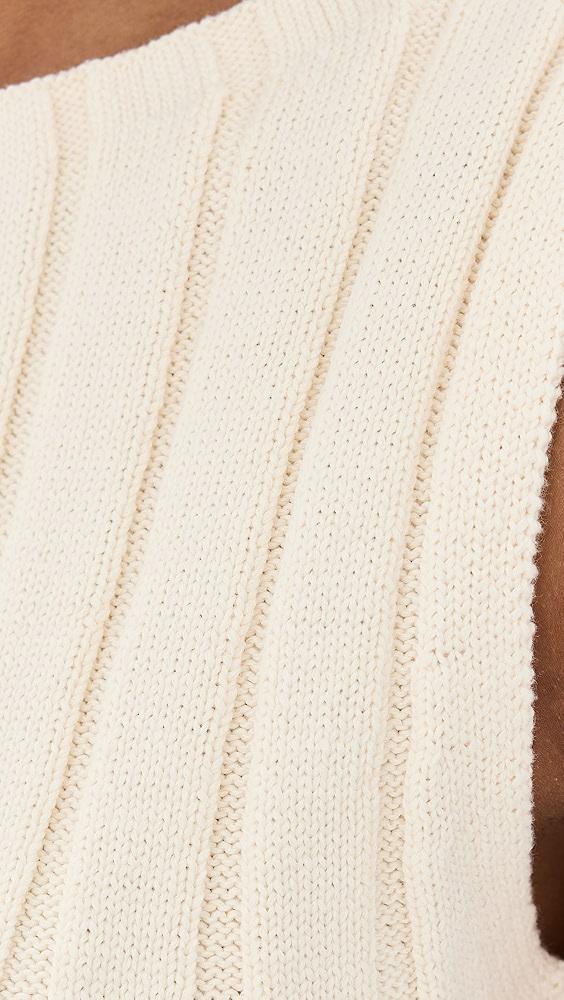 Reformation Callie Cotton Ribbed Sweater Tank | Shopbop Product Image