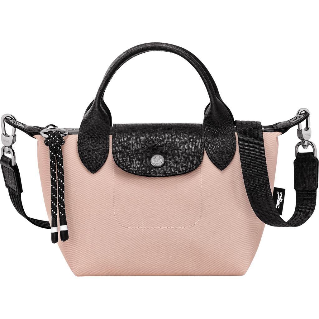 Extra Small Le Pliage Energy Recycled Nylon Crossbody Bag In Beige Product Image