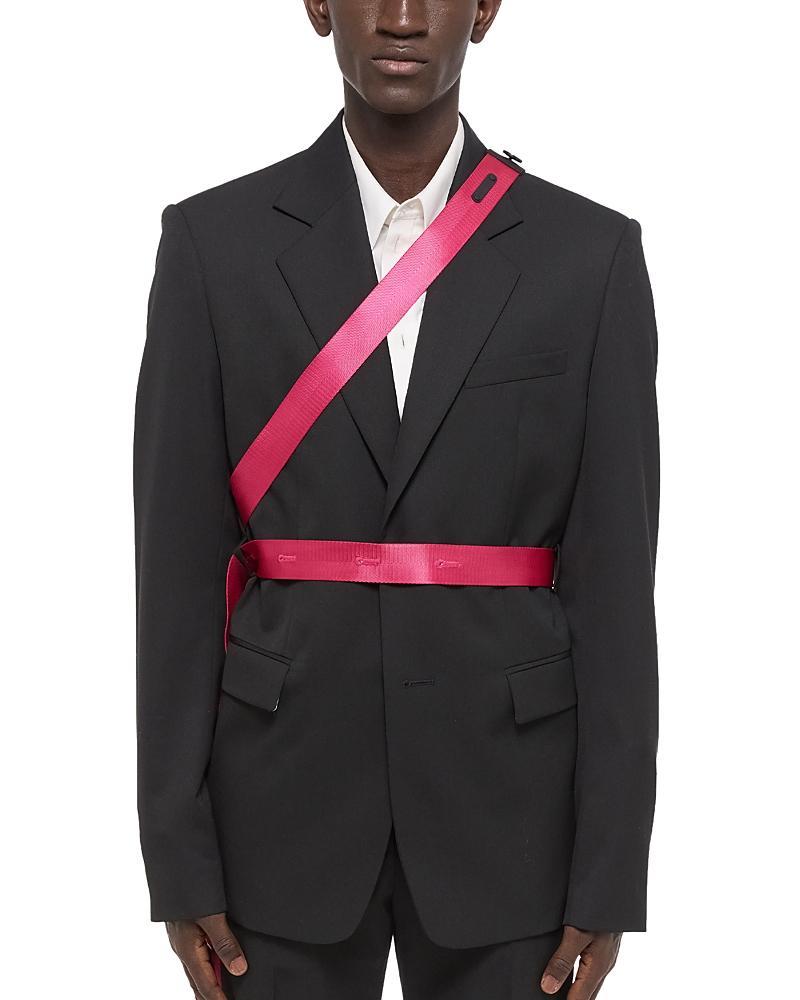 Helmut Lang Seatbelt Virgin Wool Sport Coat Product Image