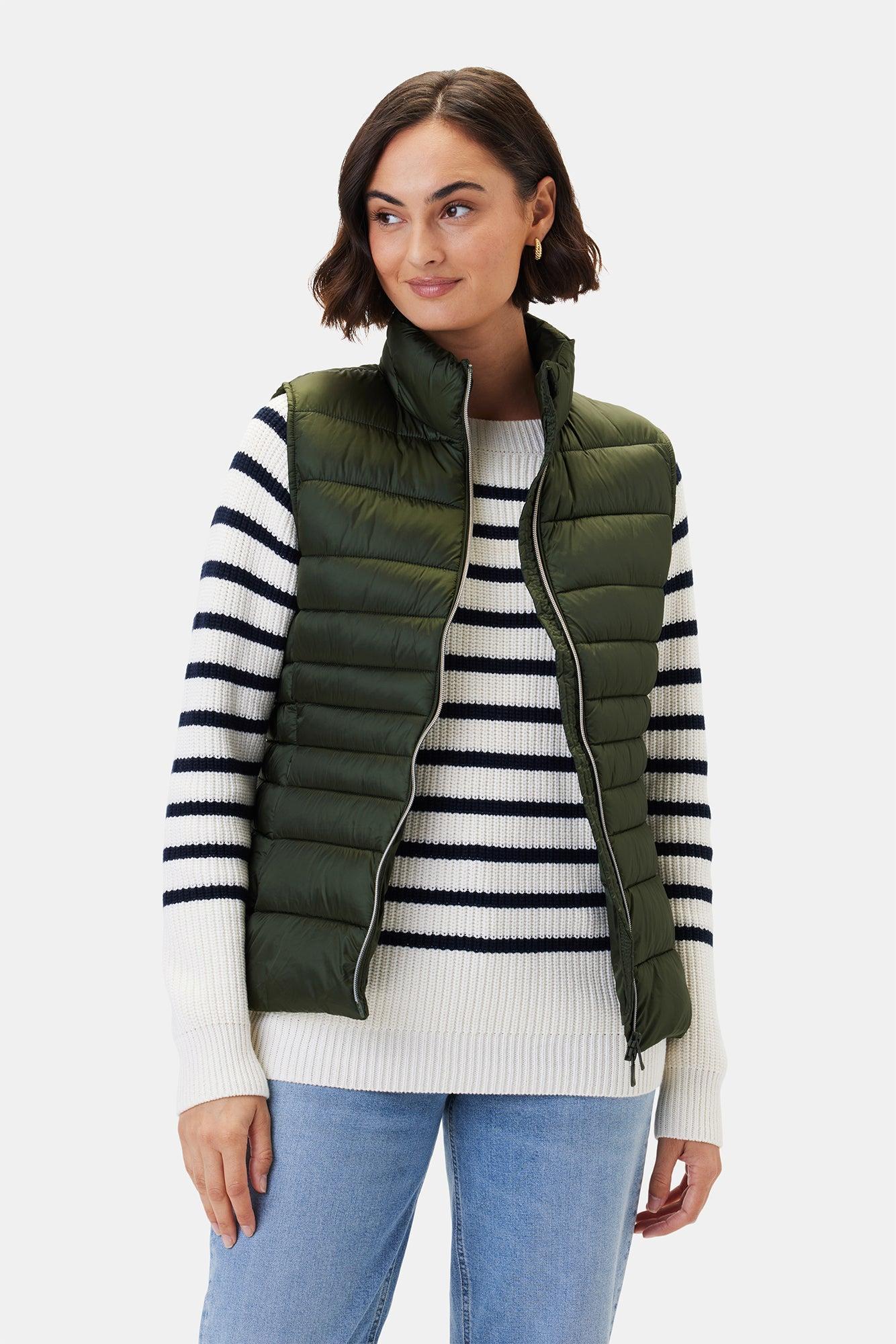 Save the Duck Lynn Vest - Pine Green Product Image